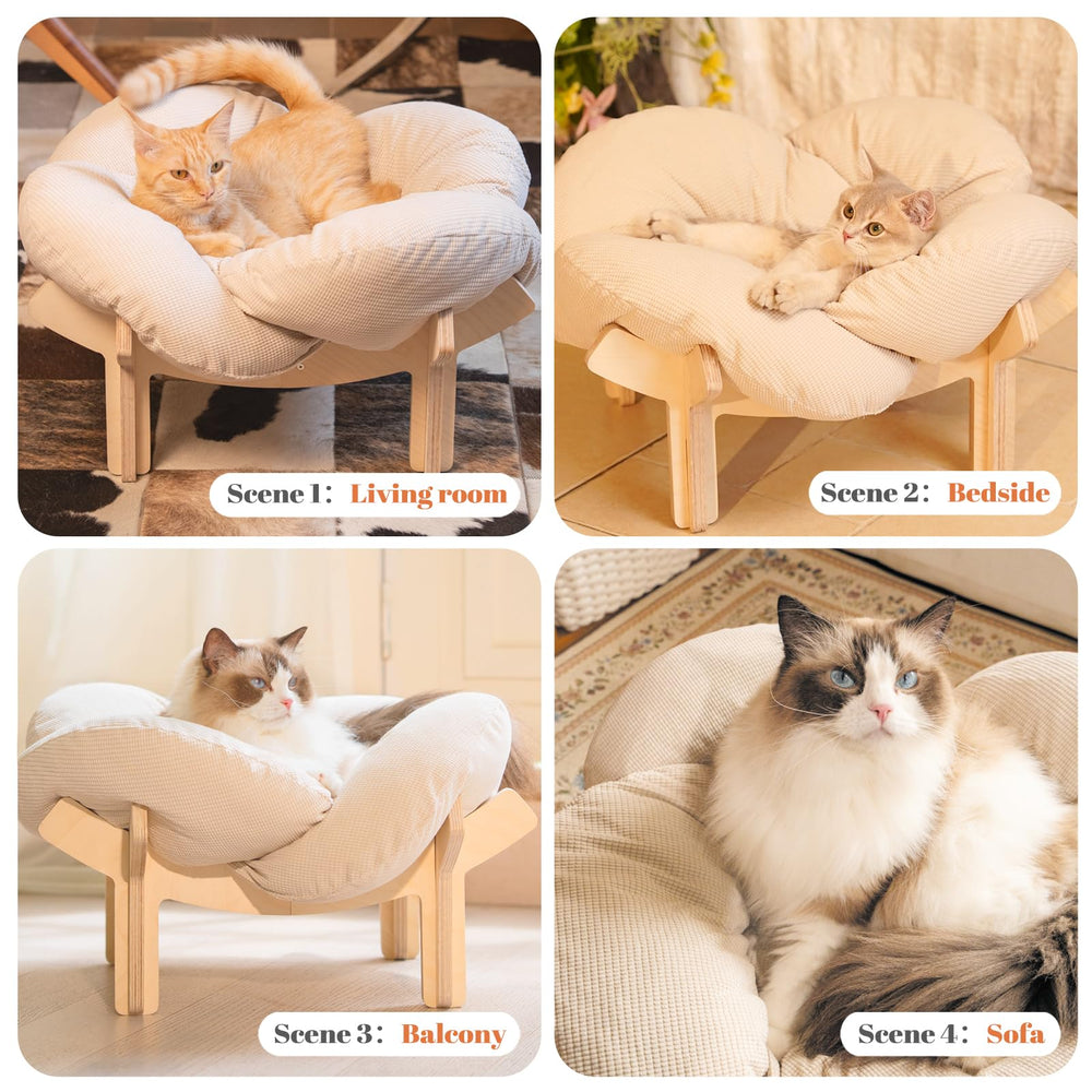 CHEERHOME PETS petal-inspired design complements modern home decor.