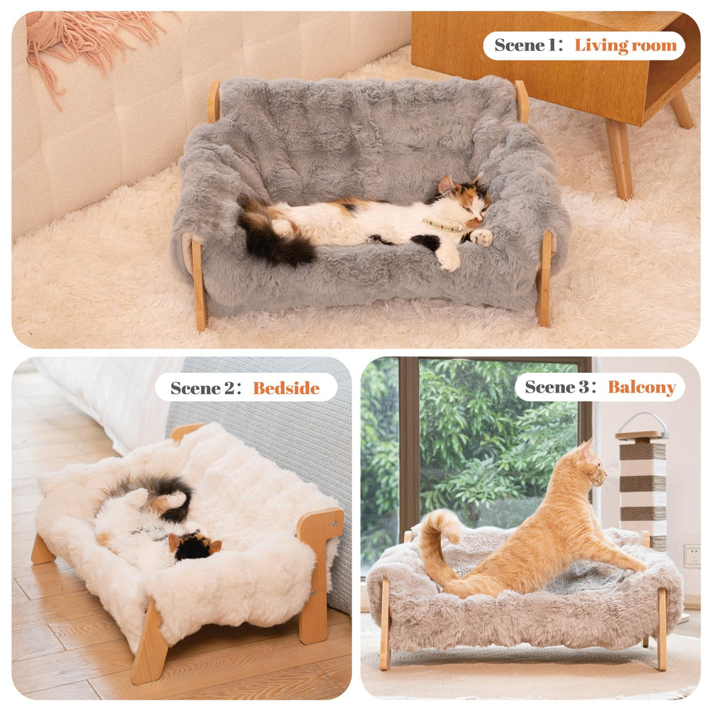 CHEERHOME PETS raised surface keeps pets off cold floors for comfort