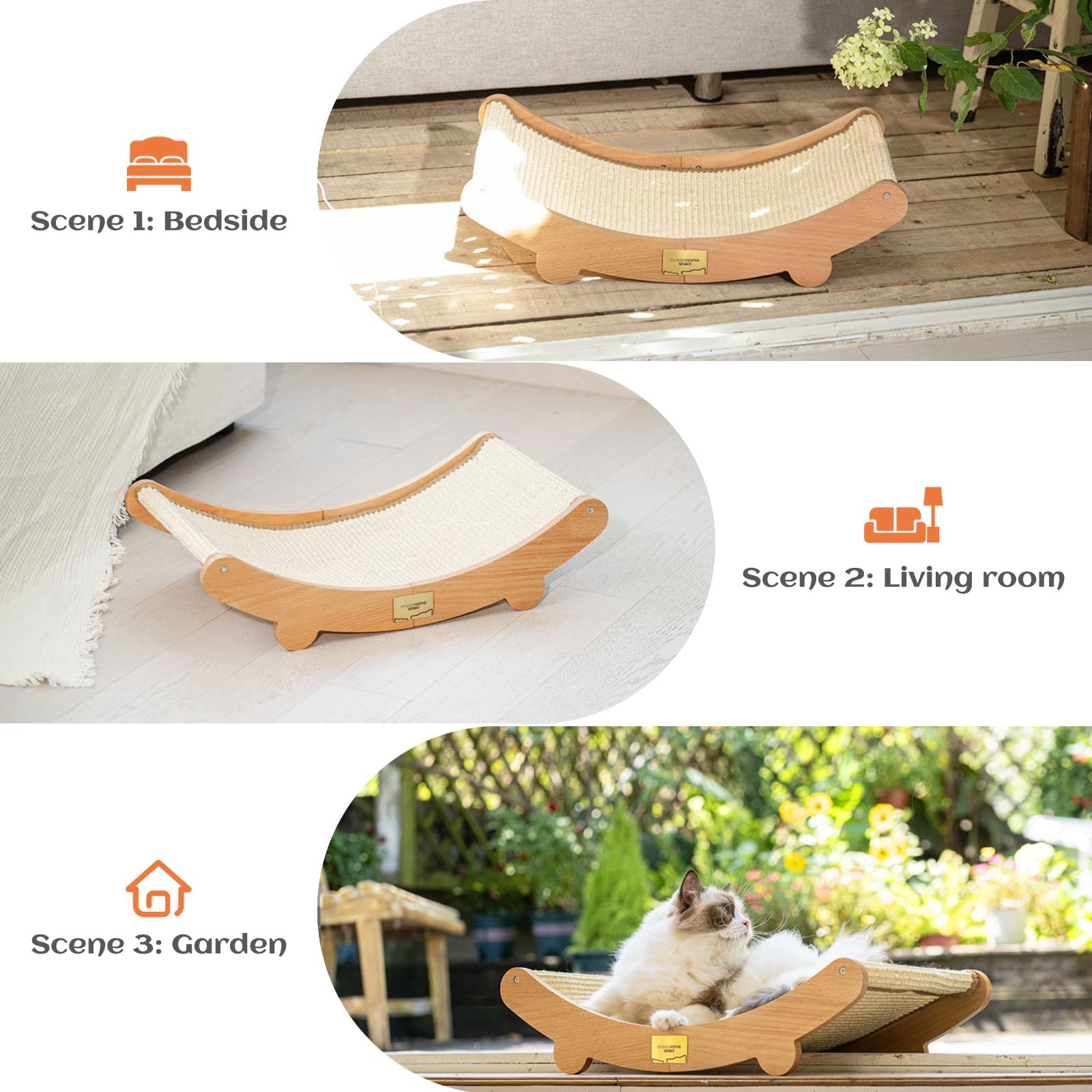 CHEERHOME PETS replacement sisal enables quick upkeep and longer use.