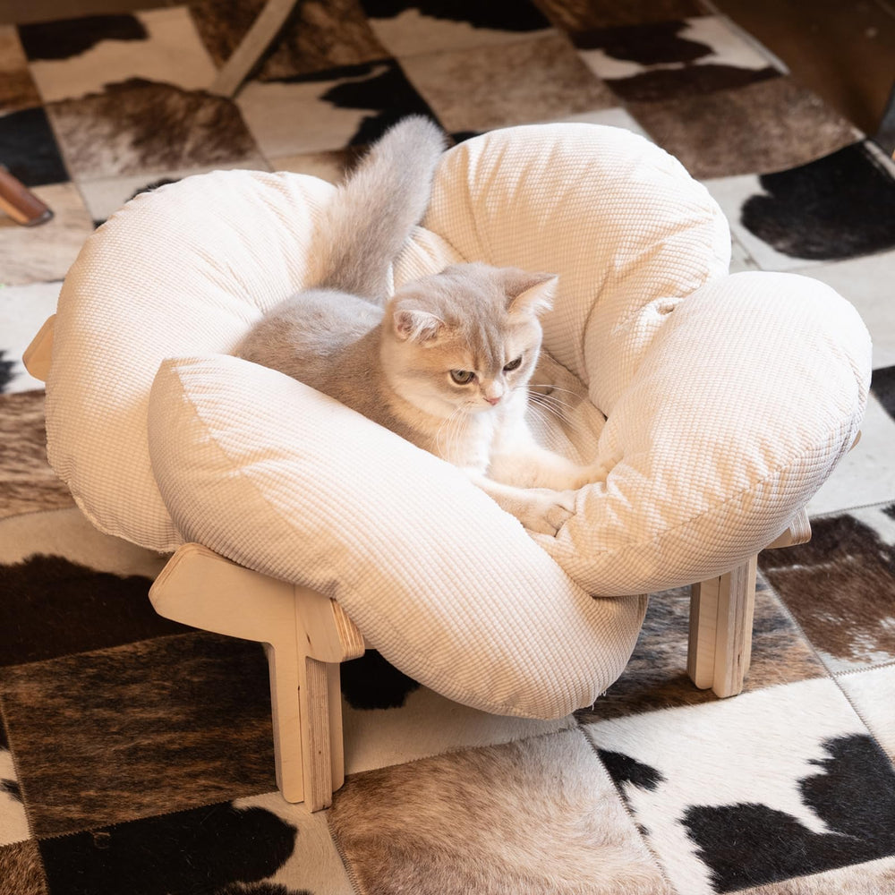 CHEERHOME PETS cross-wooden frame provides sturdy support.