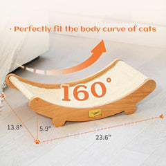 CHEERHOME PETS wooden beech frame highlights durability and moisture resistance.