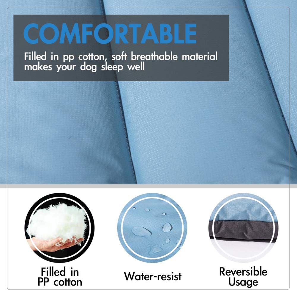 CHEERHUNTING packable dog bed with carry bag for travel
