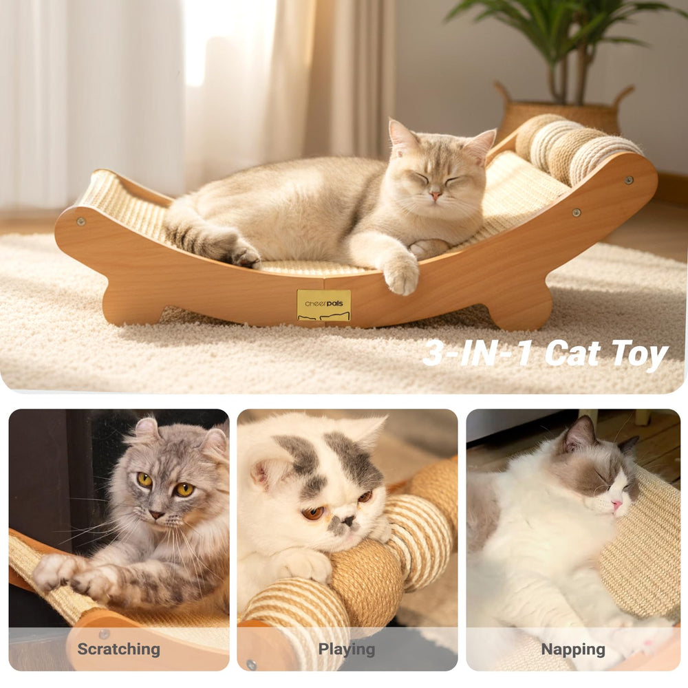 CHEERPALS wooden-frame-beech: durable, moisture-proof frame keeps shape for years.