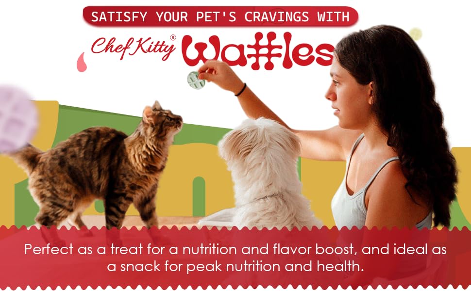 Chef Kitty meal toppers add flavor to pet bowls without additives