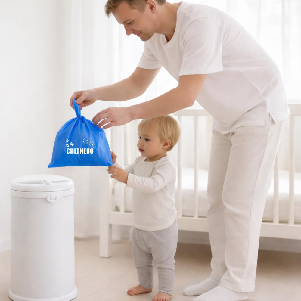 CHEFNENO bags suitable for baby diaper disposal as a versatile option