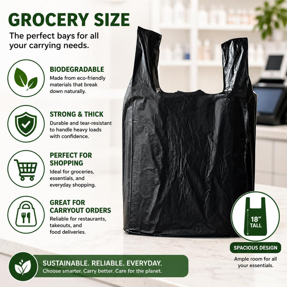 CHEFNENO can liner 22x11 with 6.5 gusset shown as kitchen trash liner.