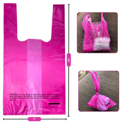 CHEFNENO diaper sacks with easy-to-tie tabs for secure sealing and mess control