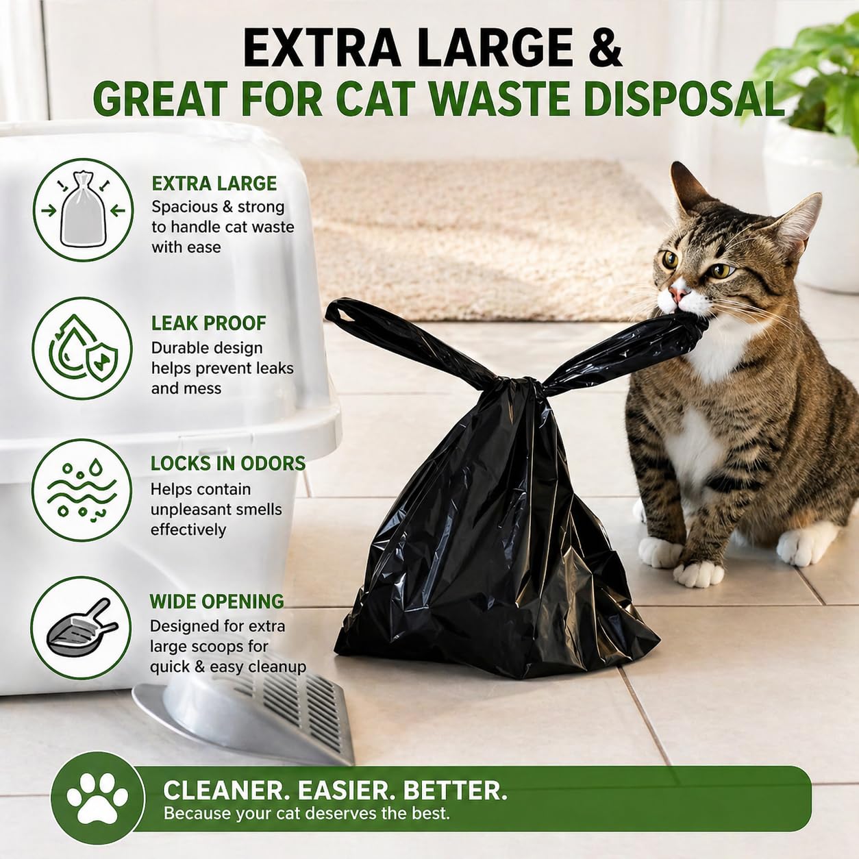 CHEFNENO epi additive bags shown highlighting breakdown-in-disposal potential.