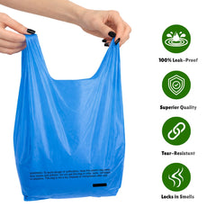 CHEFNENO lightly scented bags with baby powder fragrance for fresh surroundings.