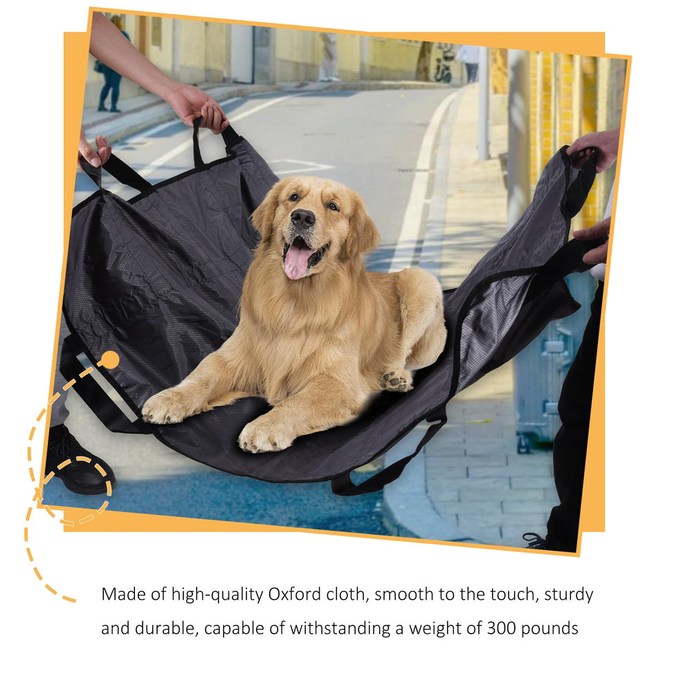 ChengFu dog stretcher weighs only 450g, making it effortless to carry.