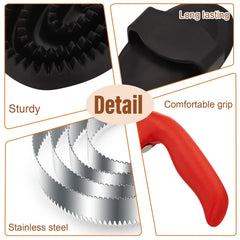 CHENGU ergonomic handle design improves control during grooming.