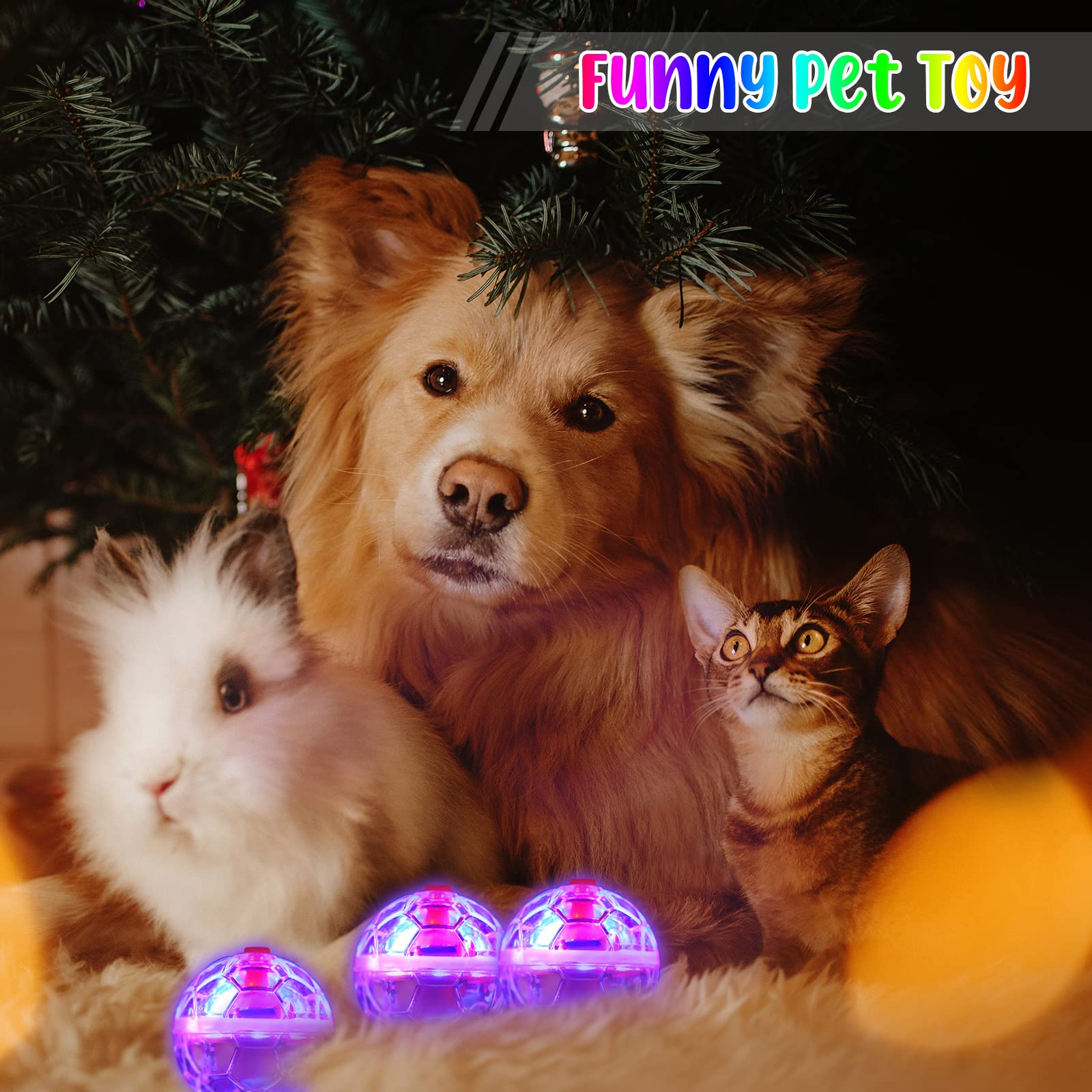 CHENGU interactive pet toy pack provides varied play for cats and small dogs