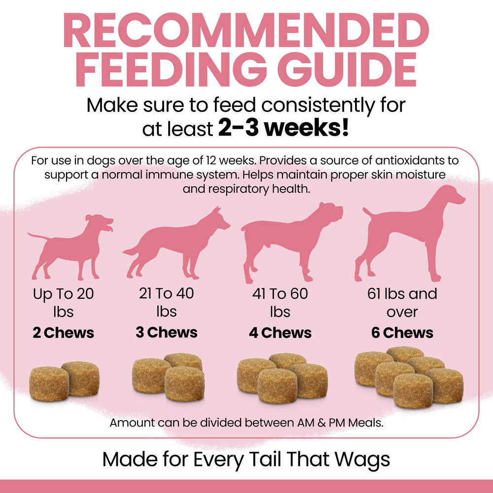 Chew + Heal Labs cat and dog treats ready for daily use