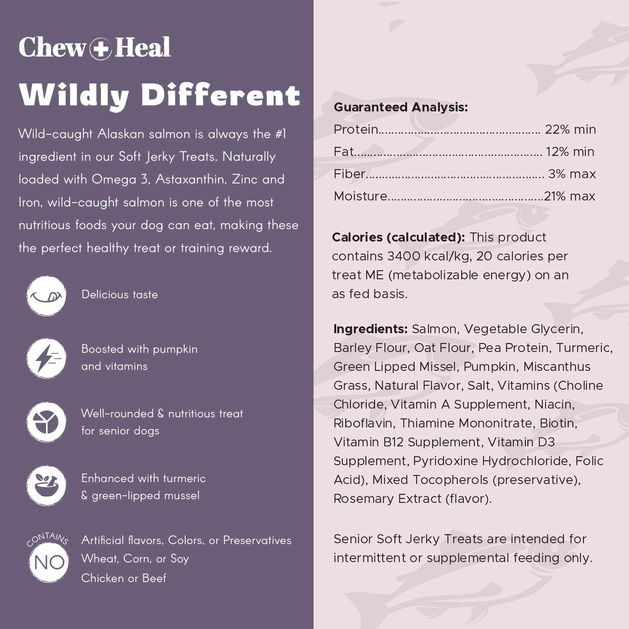 Chew + Heal Labs daily serving idea for rewards