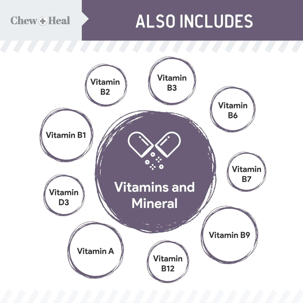 Chew + Heal Labs green-lipped mussel omega source for joints