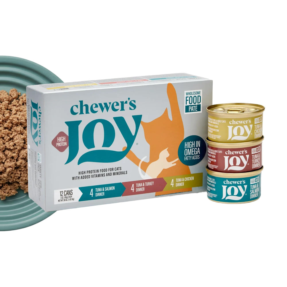 Chewer's Joy grain-free recipe close-up emphasizes clean ingredients