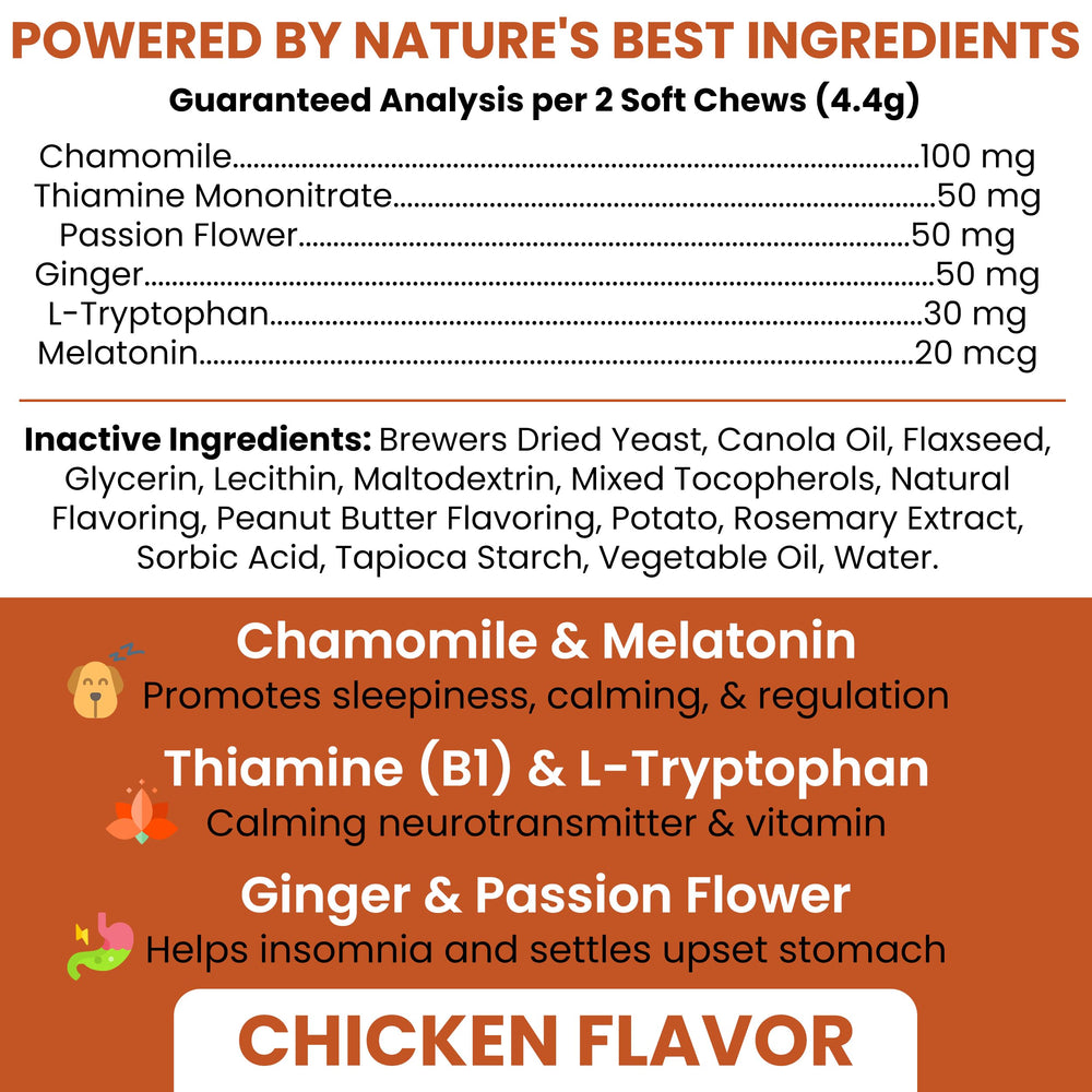 Chew + Heal Labs closeup of dog treats highlighting tasty chicken flavor