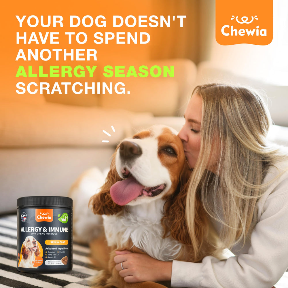 CHEWIA minimal-ingredient chew emphasizing trust and care.