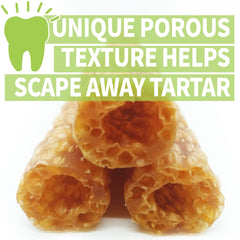 ChewRuffic chicken dog chew sticks ingredients label highlight natural ingredients.