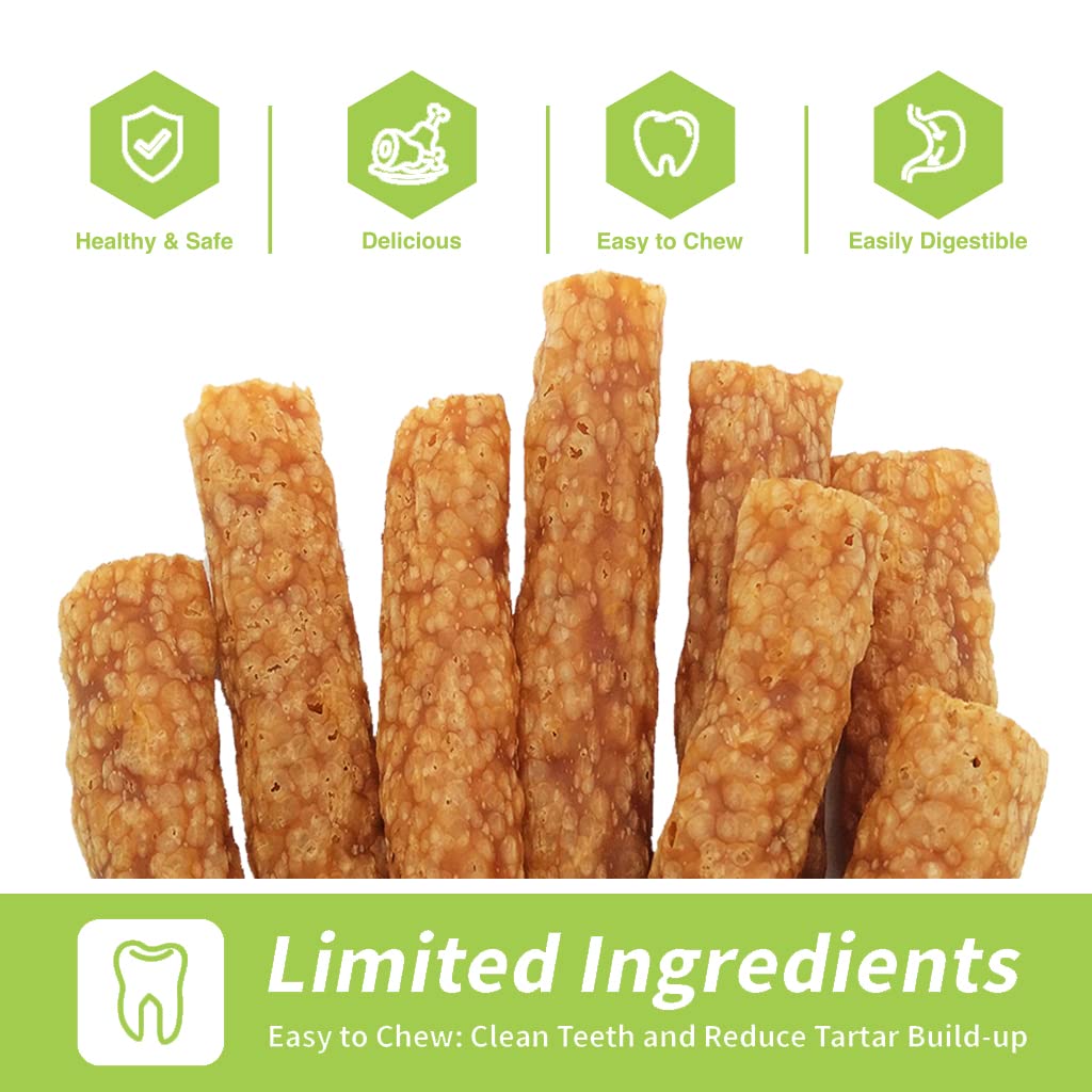 ChewRuffic chicken dog chew sticks 10-stick pack, convenient portion control.