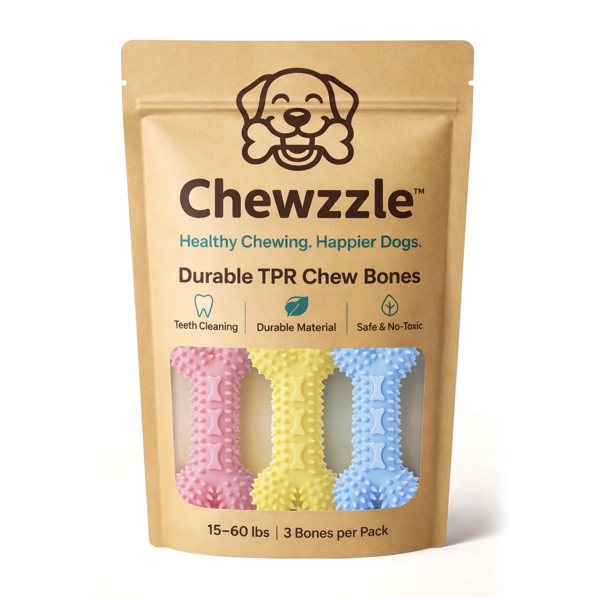 Chewzzle Puppy Teething Toy with soft durability for small dogs