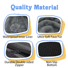 Chez Paw waterproof inner lining protects the mattress from spills