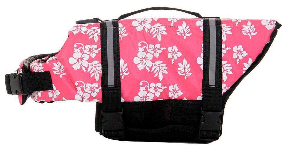 ChezAbbey Life Jacket adjustable belt closeup highlights secure fit.