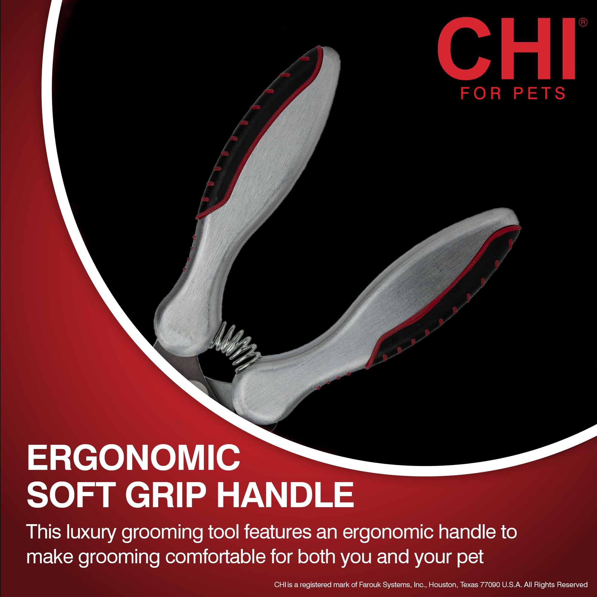 CHI for Dogs packaging and setup highlights durable home grooming setup