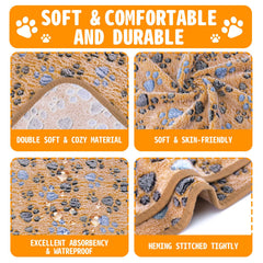 CHICAUP washable guinea pig blanket demonstrates easy washing and reuse for pets