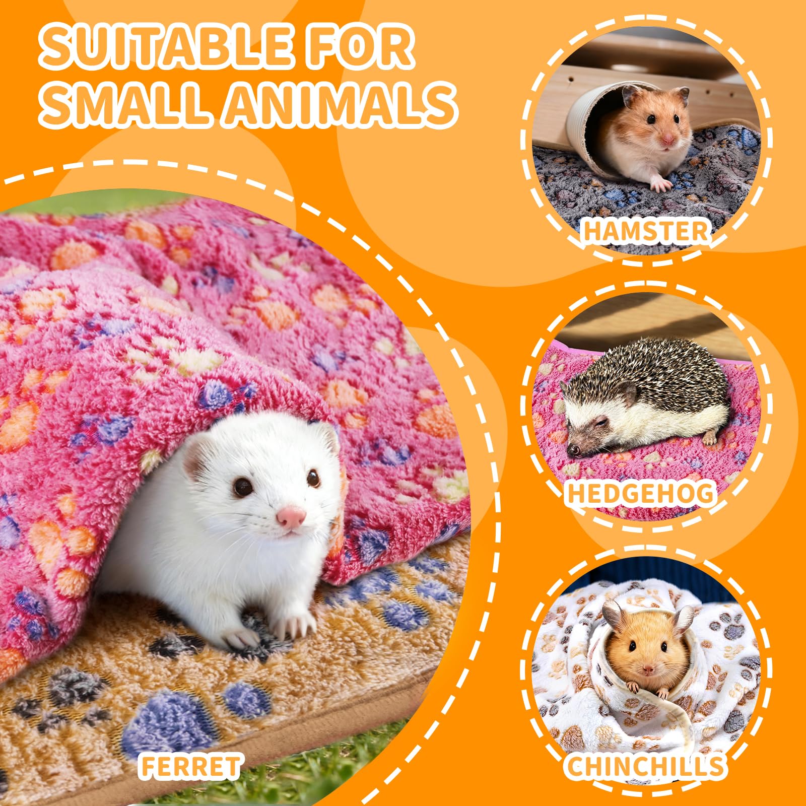 CHICAUP blanket suitable for hamsters, rabbits, cats and more
