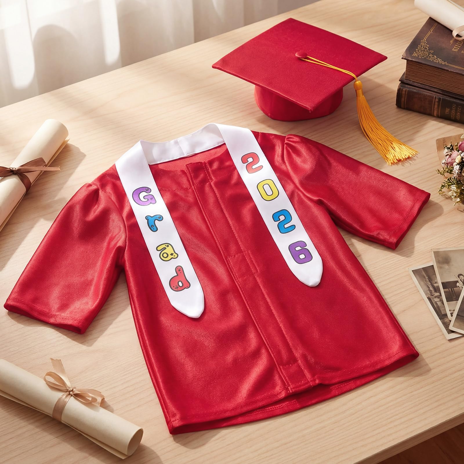 Chicingyou doll clothes graduation prop for cute photo moments