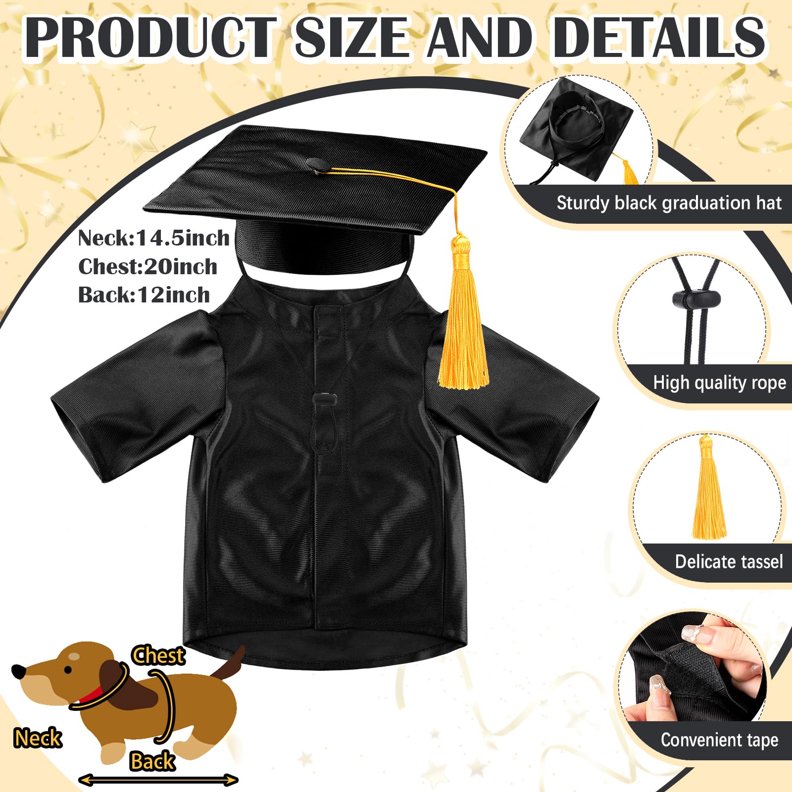 Chicingyou graduation sash with GRAD 2026 for a polished, photo-ready effect