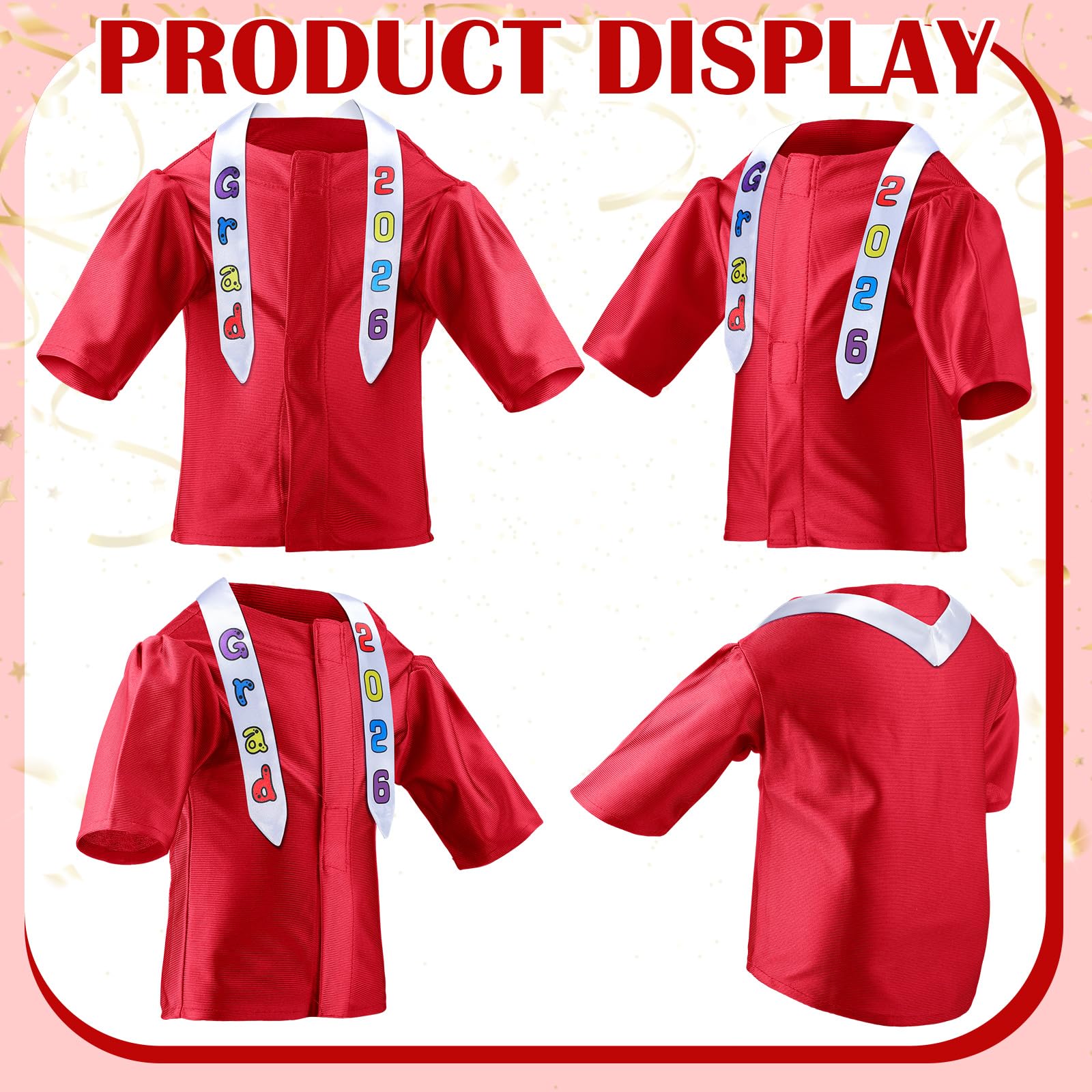 Chicingyou pet costume set suitable for dogs, cats, and dolls at parties