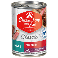 Chicken Soup for the Soul beef pate 13oz can – supports high-quality protein in every meal.