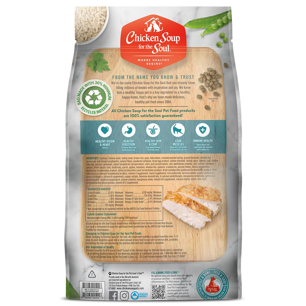Chicken Soup for the Soul 4-5-lb-bag image showcases convenient dry food size.