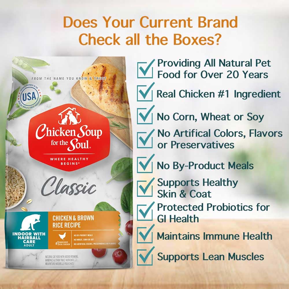 Chicken Soup for the Soul real chicken first ingredient highlights quality nutrition