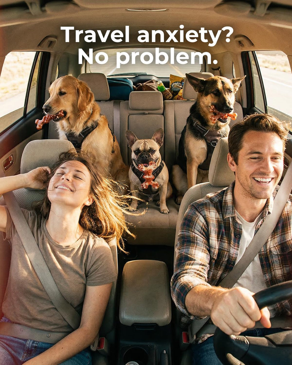 ChienBox large dog chew set promotes calmer play sessions.