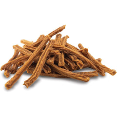 Chip's Naturals Doggie Chicken Stix shows USA-sourced chicken and natural smoke flavor