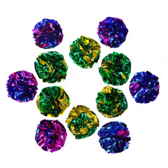 CHIWAVA bright metallic colors attract cats for interactive play.