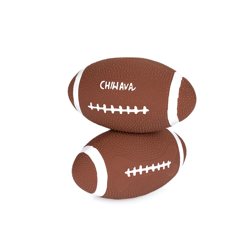 CHIWAVA squeaky latex dog ball 6-inch for added audible fun.