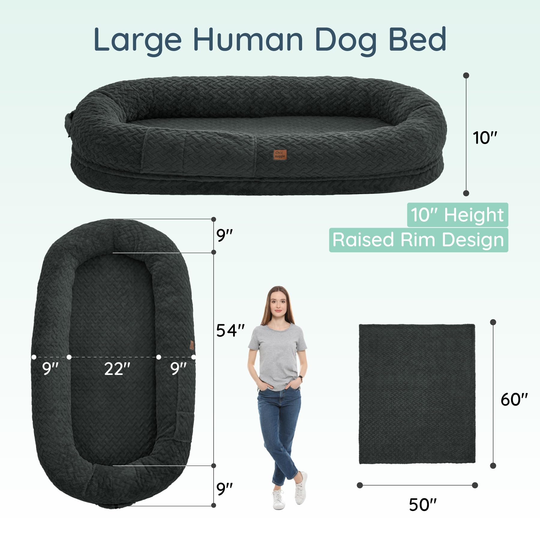 ChiXnuggle luxury-faux-fur-cover adds plush comfort and a premium look.