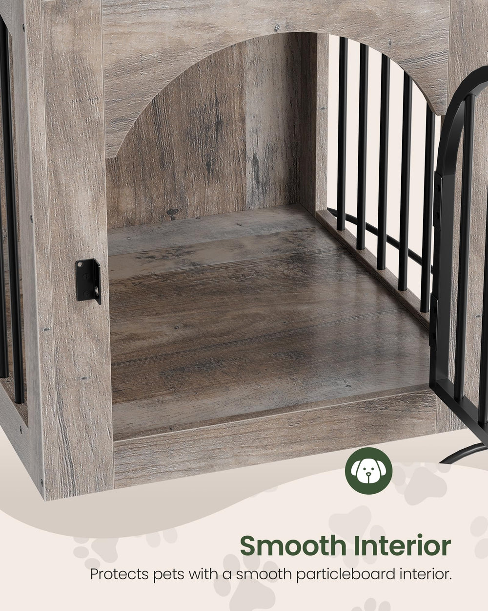 Easy assembly steps for CHOEZON dog crate furniture
