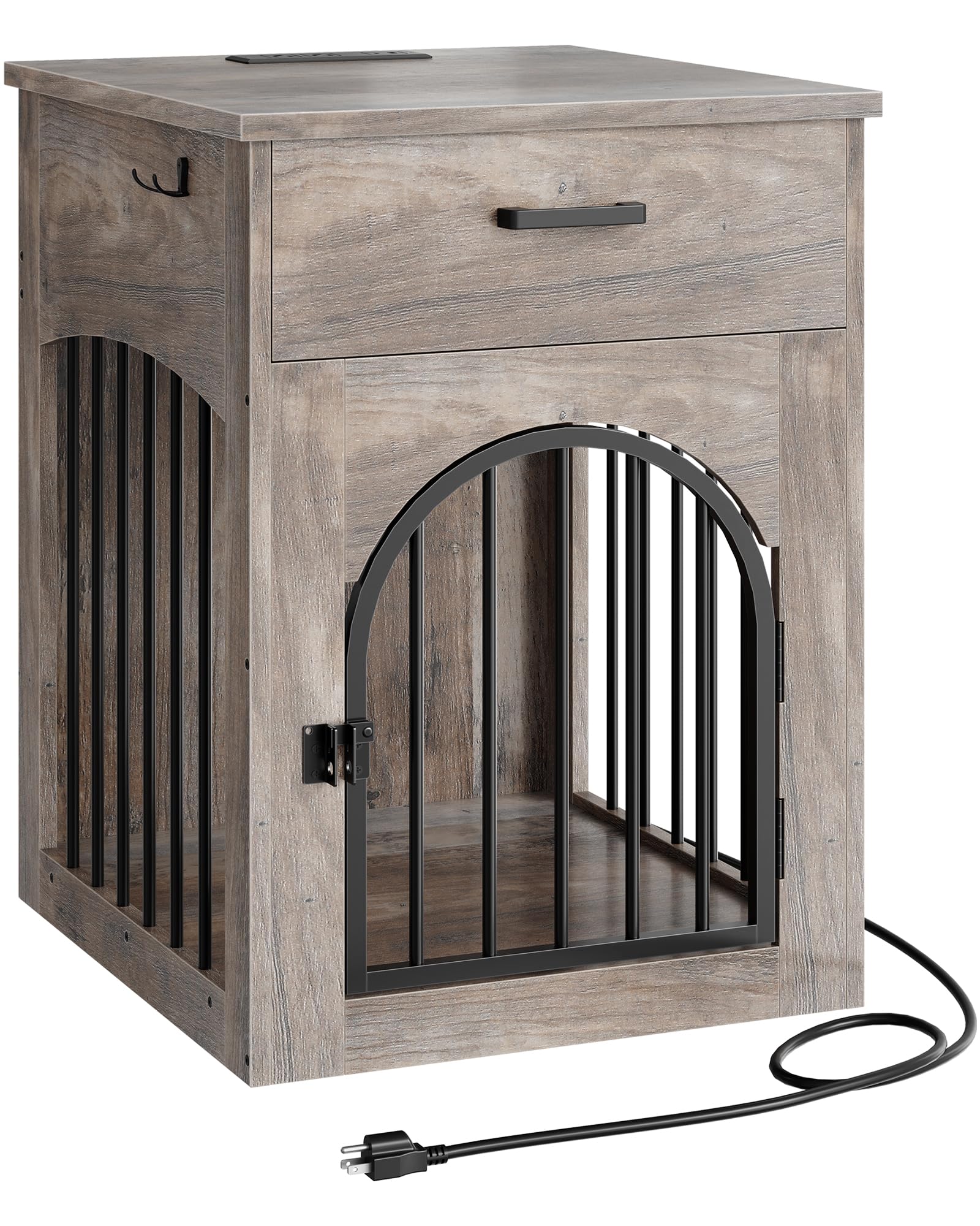 CHOEZON dog crate furniture placed in a bedroom or living space