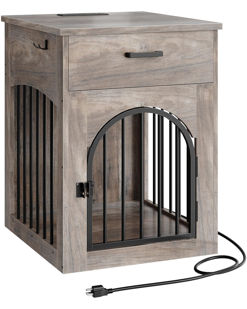 CHOEZON dog crate furniture placed in a bedroom or living space