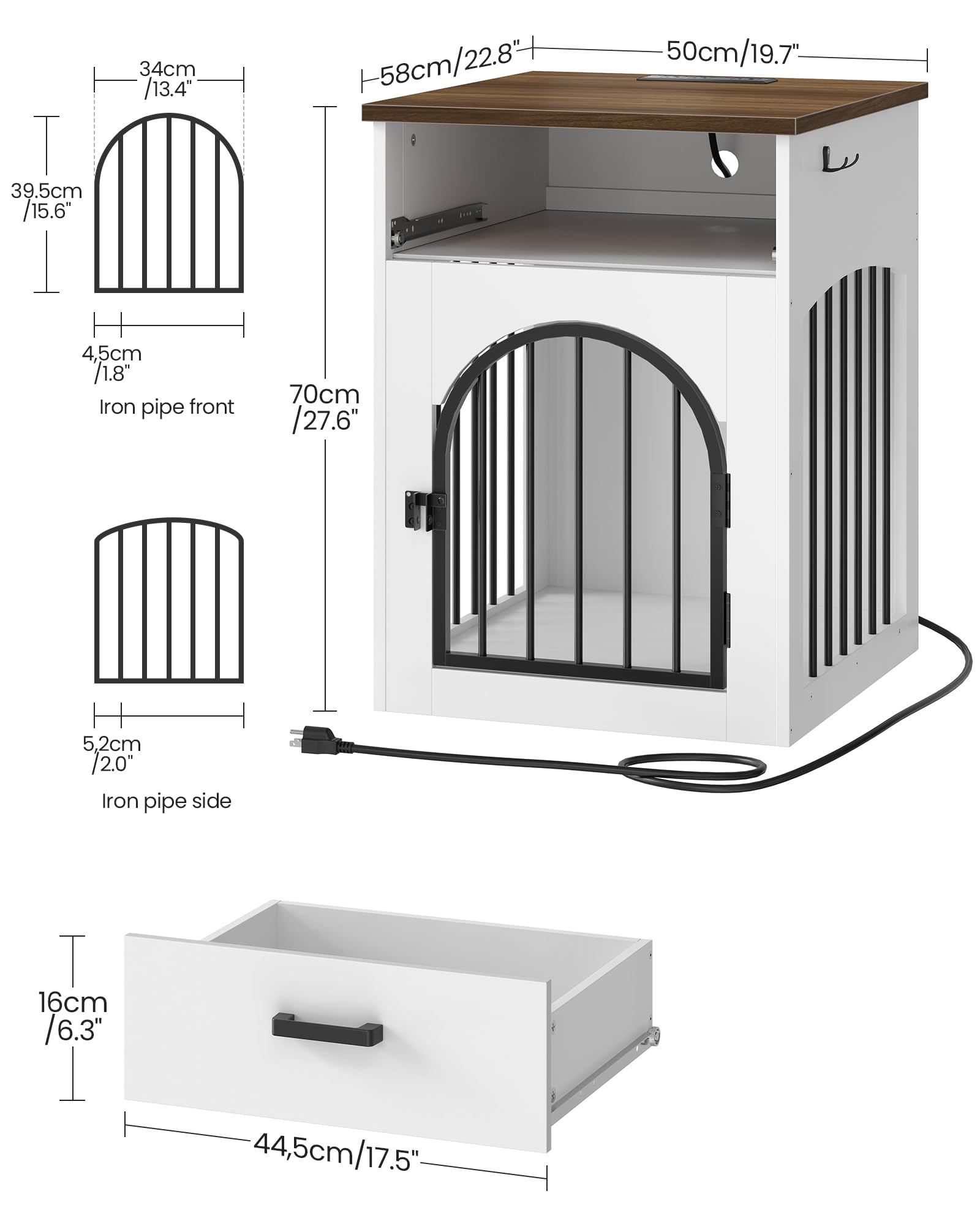 CHOEZON wooden kennel design complements living spaces while housing pets.