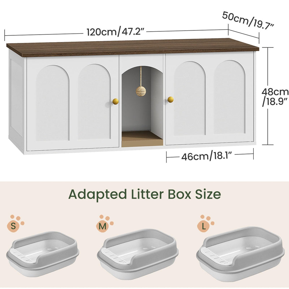 CHOEZON 47-2x19-7-inch top surface for storage and display