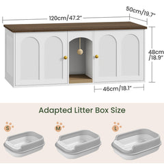 CHOEZON 47-2x19-7-inch top surface for storage and display