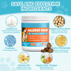 Closeup of ChoHeel salmon-flavored dog chews highlighting grain-free formula
