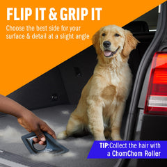 ChomChom Detailer stores in a glove box for quick touch ups
