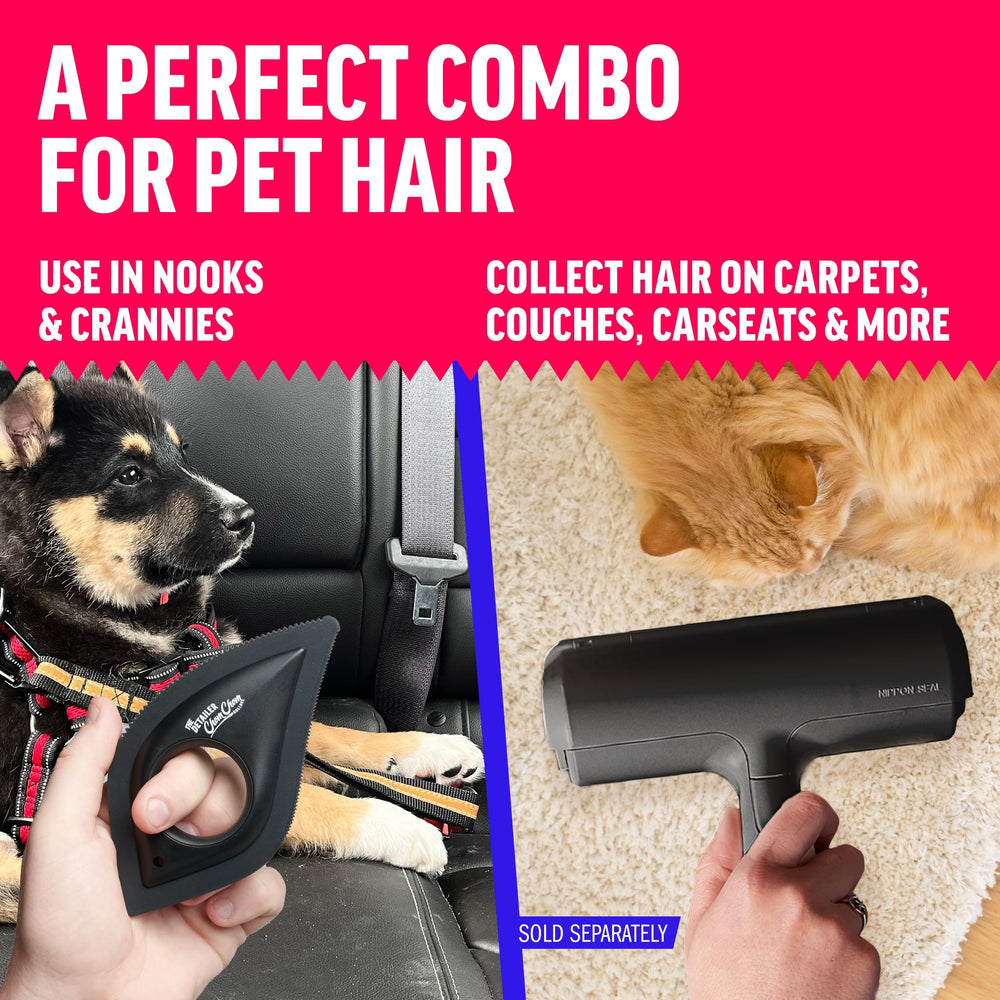 ChomChom Detailer pairs with ChomChom Roller for complete removal